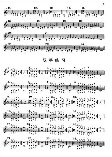 拜厄钢琴基础教程:钢琴基础练习曲系列(教学版)