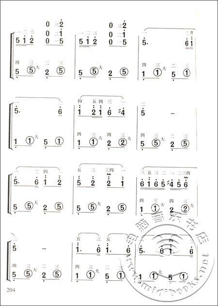 简谱伴奏教程_两只老虎简谱钢琴伴奏(3)