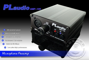 PLaudio AMP-100话筒放大器