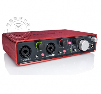 Focusrite Scarlett 2i4 2进4出USB2.0音频接口