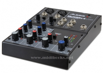 爱丽丝Alesis MultiMix 4 USB小型调音台（USB音频接口）