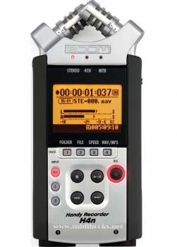 Zoom H4n 高品质便携录音机/录音笔