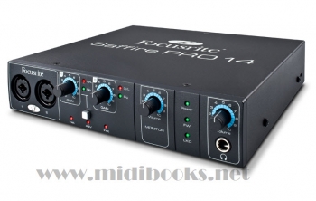 Focusrite Saffire Pro 14 8进6出火线音频接口 火线专业声卡