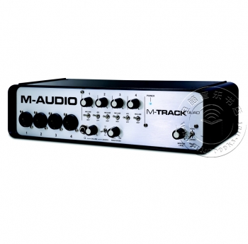 M-Audio M-Track Quad 四通道USB音频接口