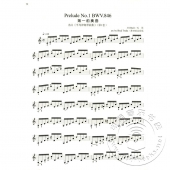 巴赫名曲集【原版引进】（附1CD光盘）——世界吉他经典教程与曲集系列