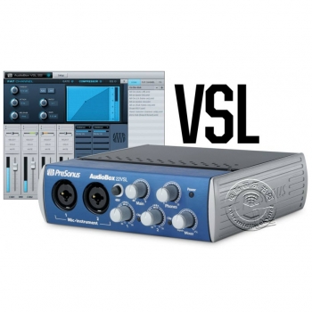 PreSonus AudioBox 22VSL 2进2出 USB2.0音频接口（带效果器）